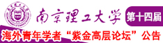 www.骚穴xx南京理工大学第十四届海外青年学者紫金论坛诚邀海内外英才！